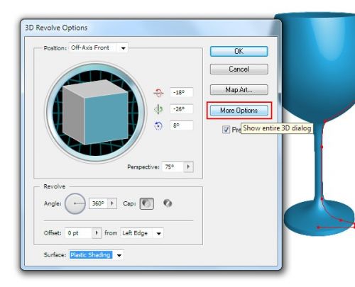 آموزش مدلسازی سه بعدی در ایلوستریتور